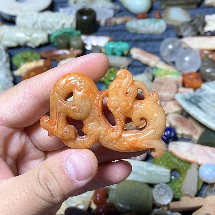 和田玉未镶嵌颈饰99