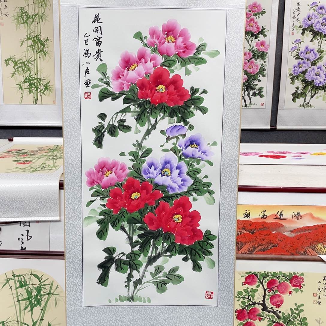 国画手绘画绘画作品
