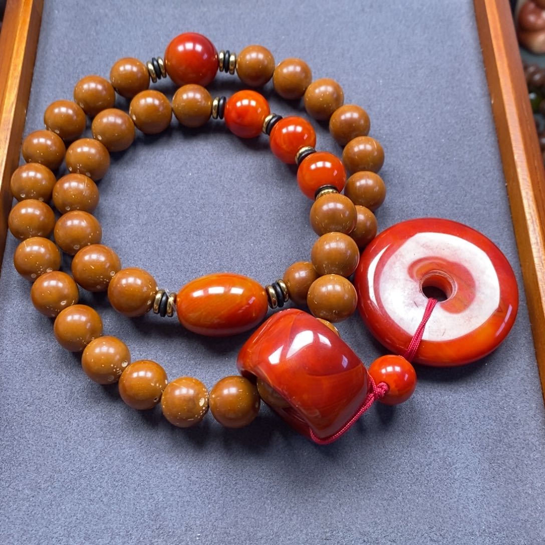 菩提吊坠未镶嵌紫金鼠