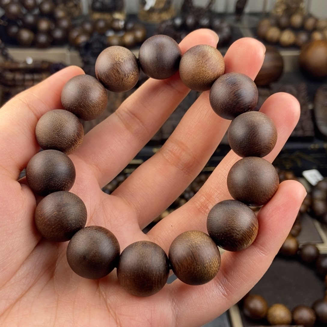 手串沉香缘**叔越南芽庄白棋楠