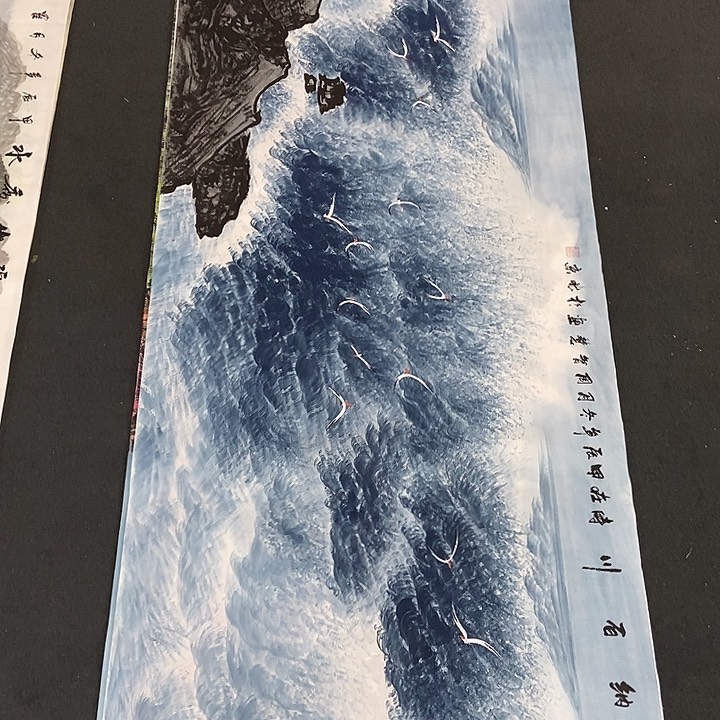 三个张画廊直播间！