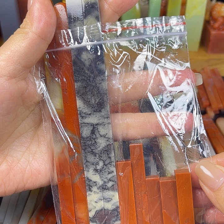 旭***房印石青田石老挝石牙签