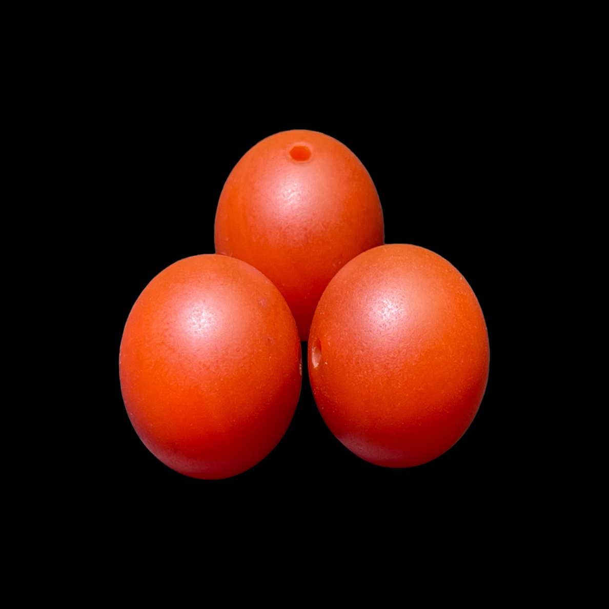 保山南红杨柳料锦红20mm圆珠单颗