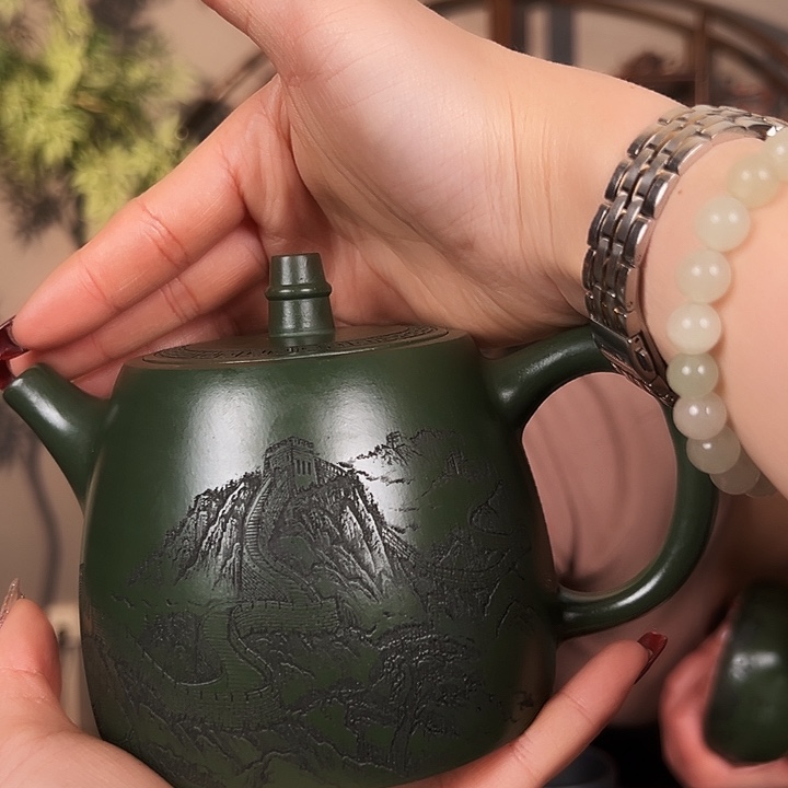 紫砂茶壶宜兴紫光堂