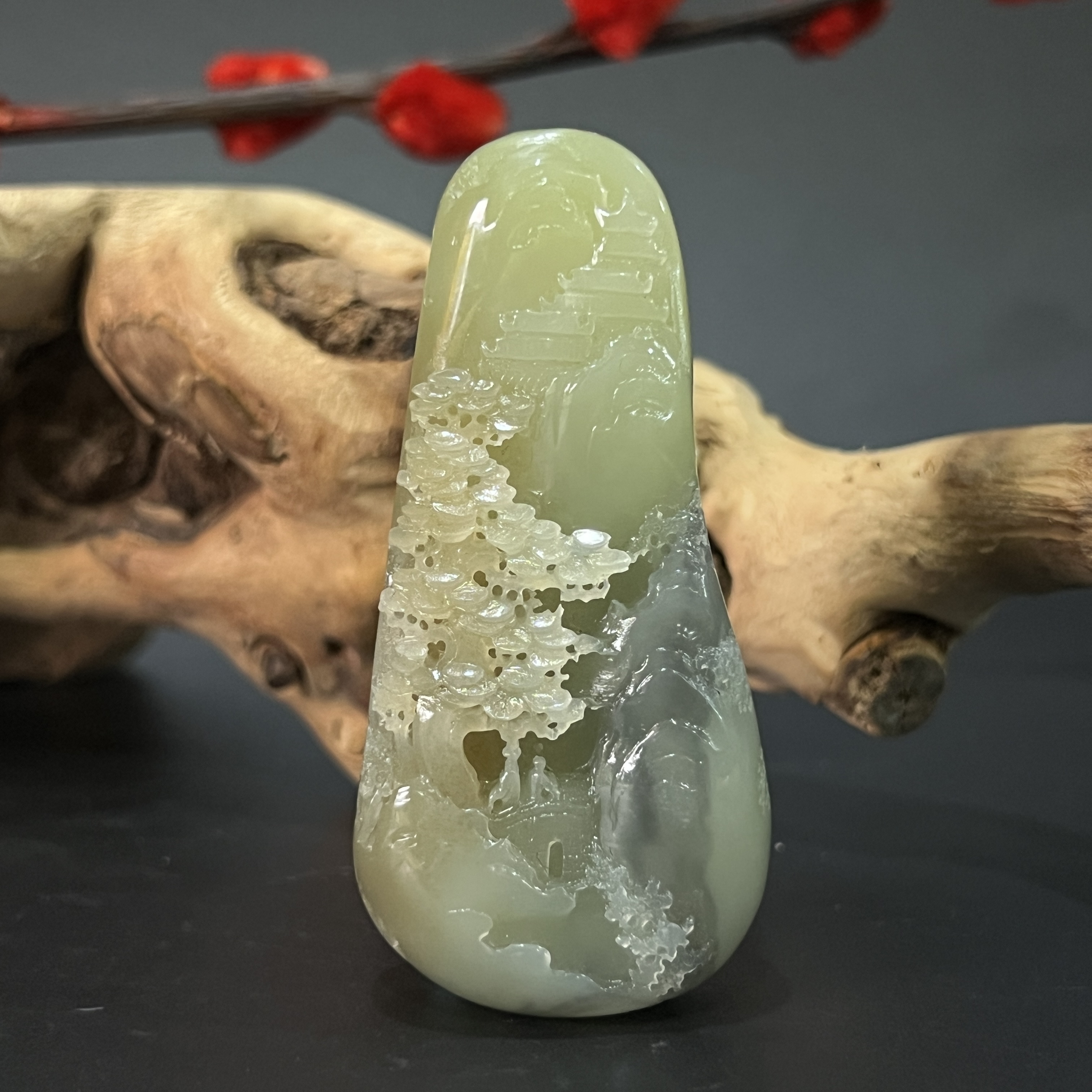 0611GC210和田玉挂件