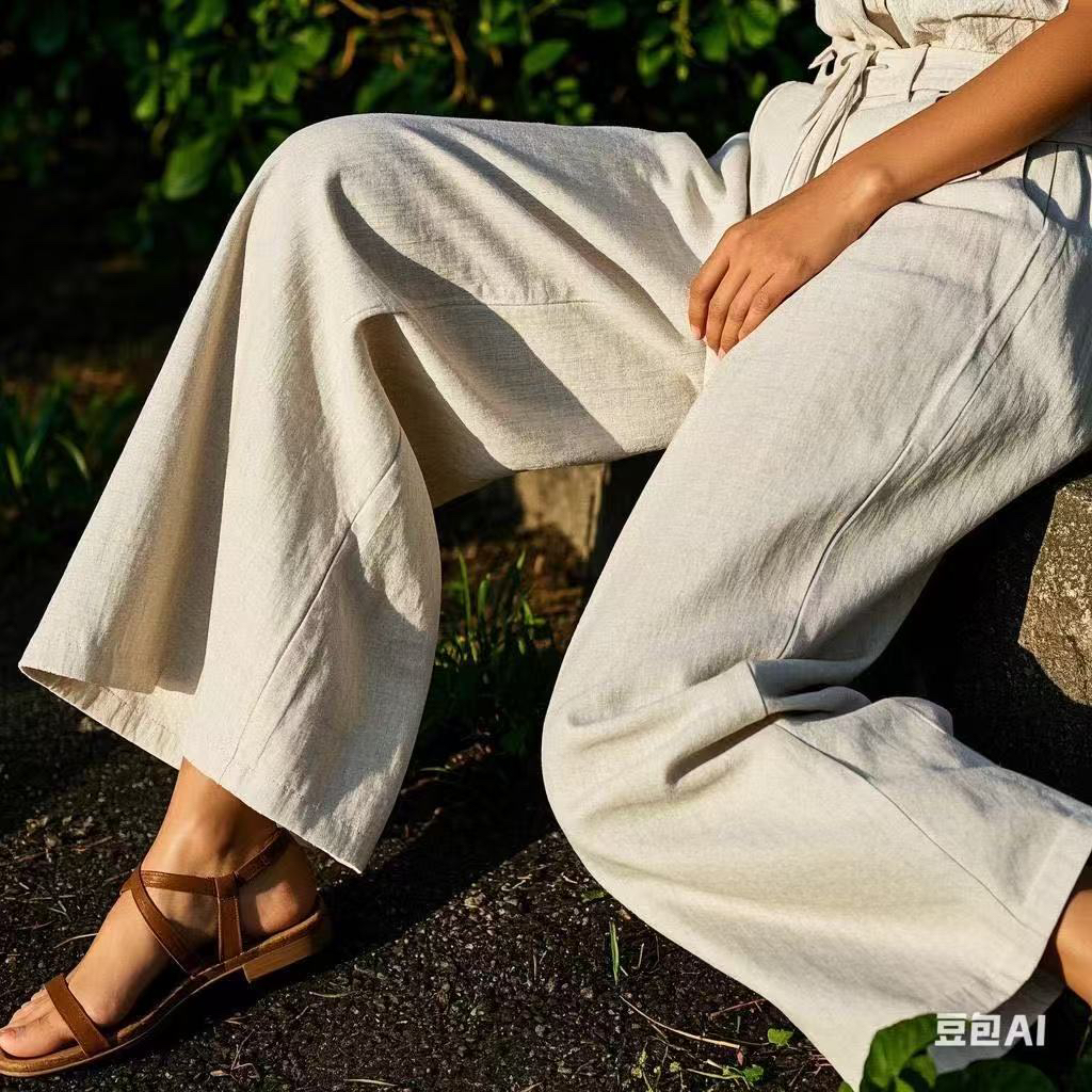 【乌兰精选】Ｍ家夏春季新款时装休闲裤