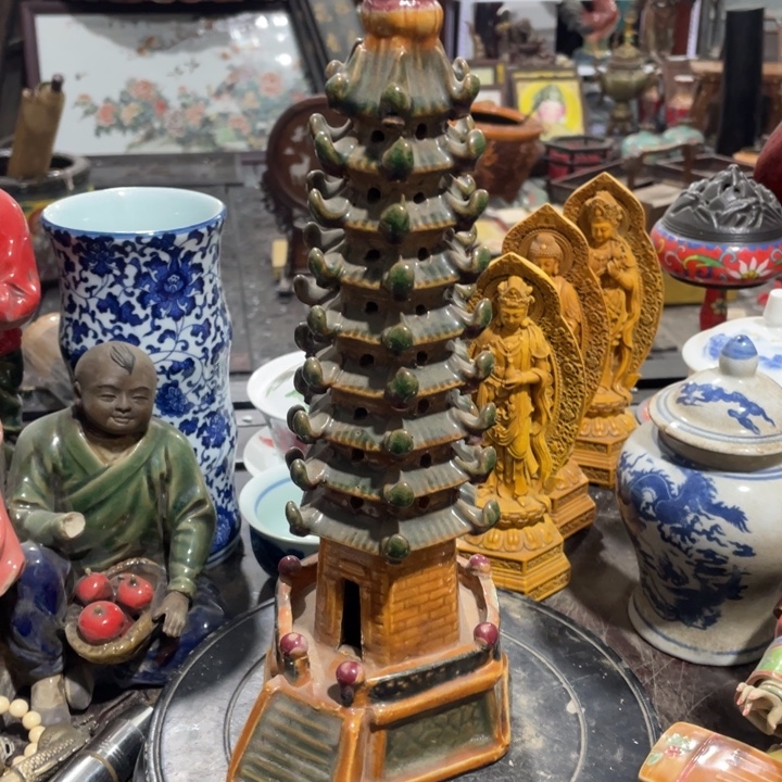 陶摆件顺利小店一个精品