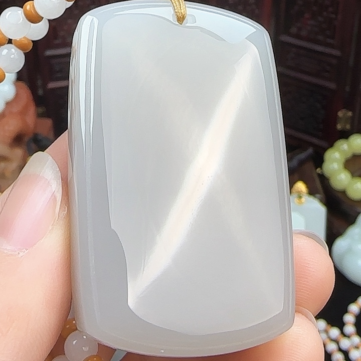 和田玉挂件未镶嵌定制发货