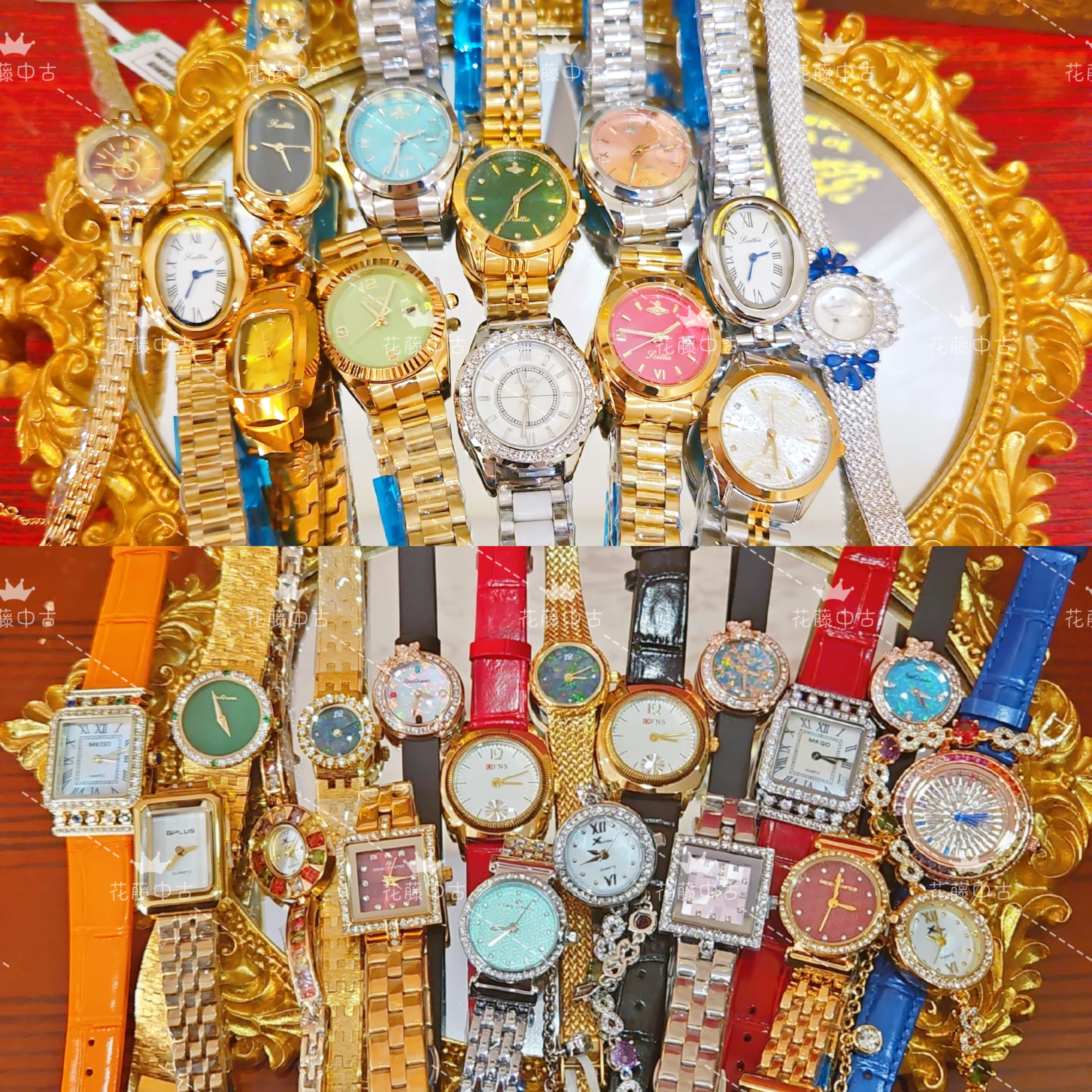 意大利古堡/宫廷复古珠宝女士腕表/高定系列私定2（以直播间为准