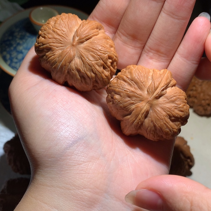 核桃把件44元宝文玩