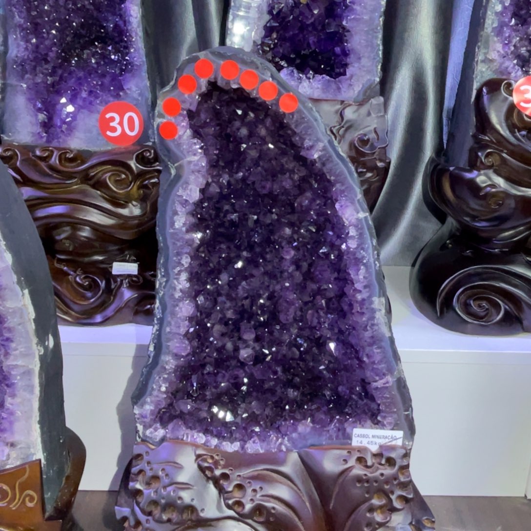 未镶嵌大型摆件（非配饰）紫晶