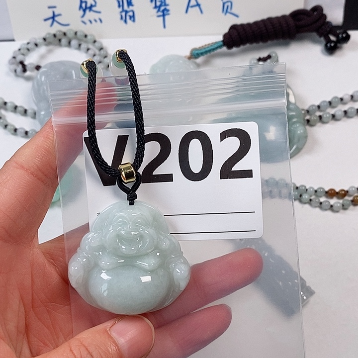 翡翠颈饰未镶嵌天然