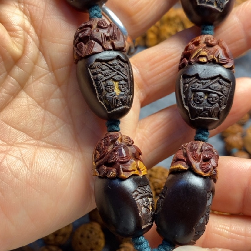 【闪购商品】手串/手链橄榄核?****?缅茄雕刻