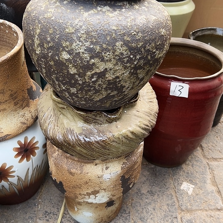 饱***饱景德镇精品花盆栽适合盆瑕疵品