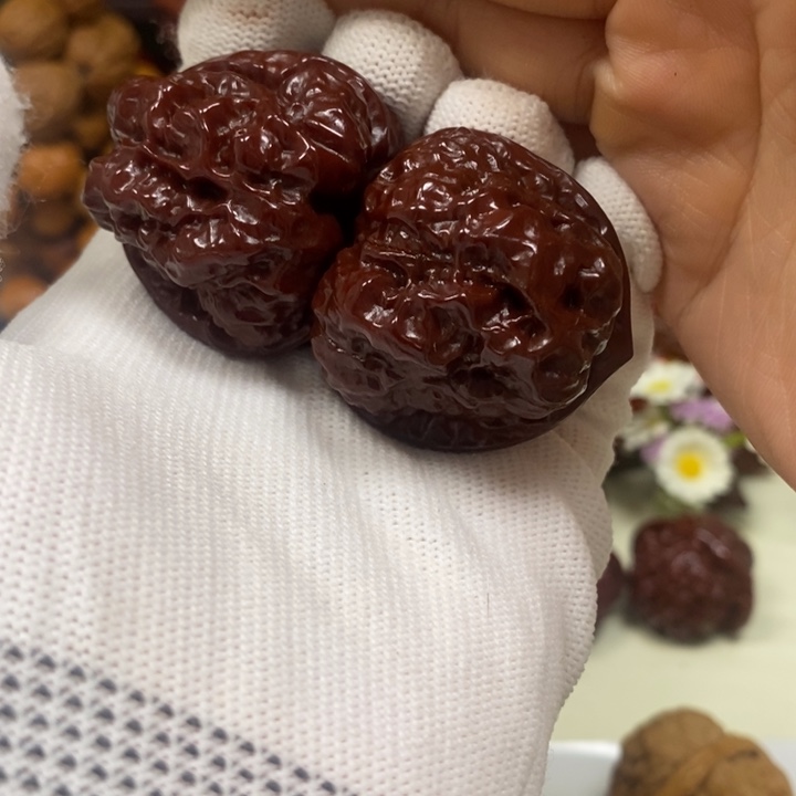 蒋***丷吊坠文玩核桃蛤蟆头39