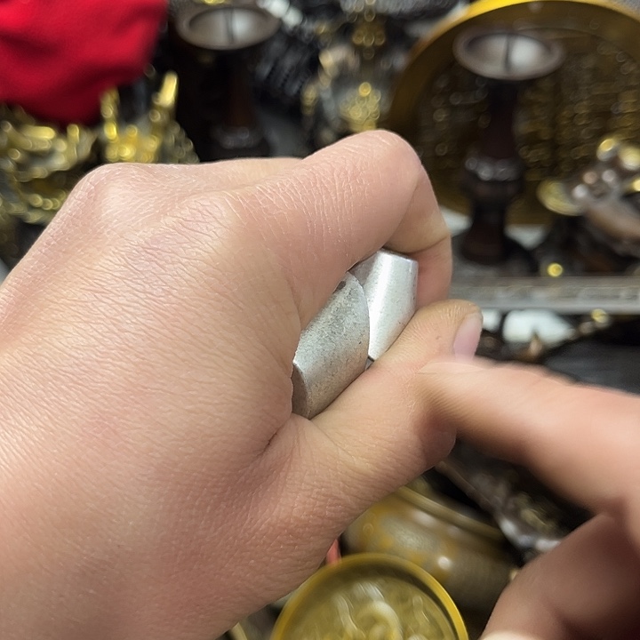 顺顺利利，铜器摆件