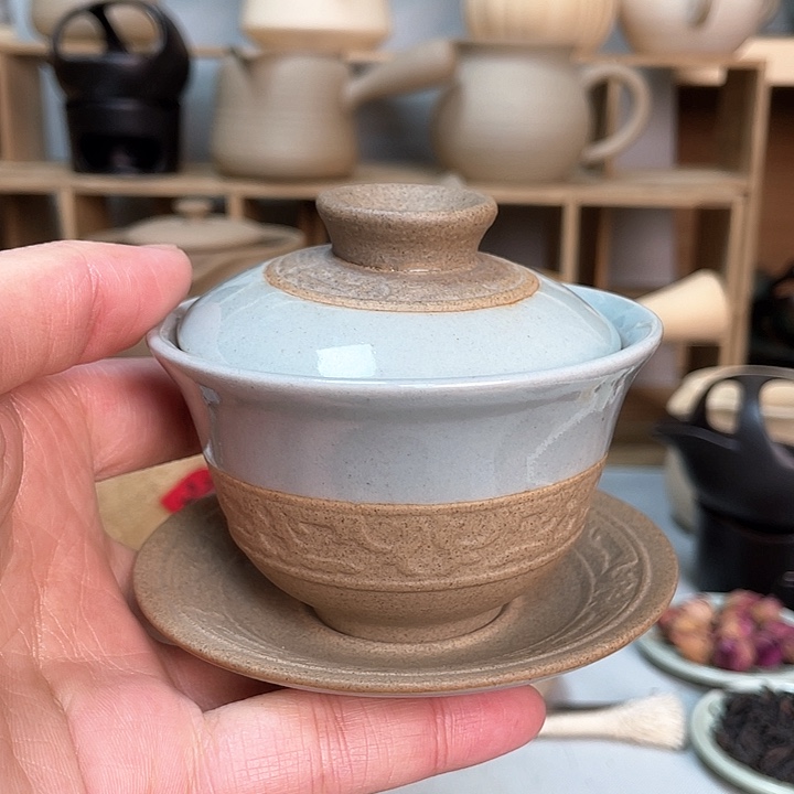 壶老段烧陶瓷茶器！