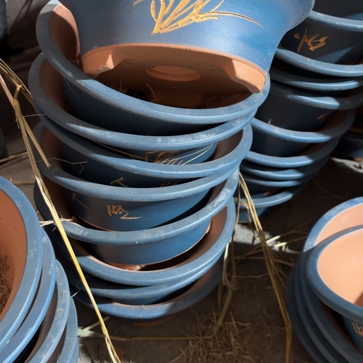 紫砂花盆960-80。               