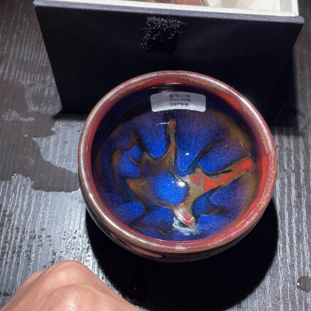 连***辉茶盏哈哈哈哈这两种颜色可可爱了呀