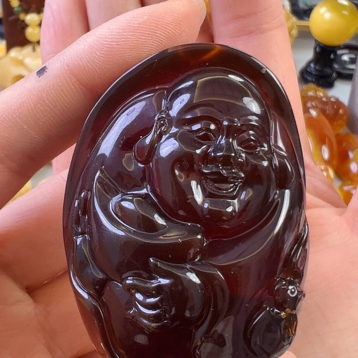 蜜蜡颈饰未镶嵌蜜蜡