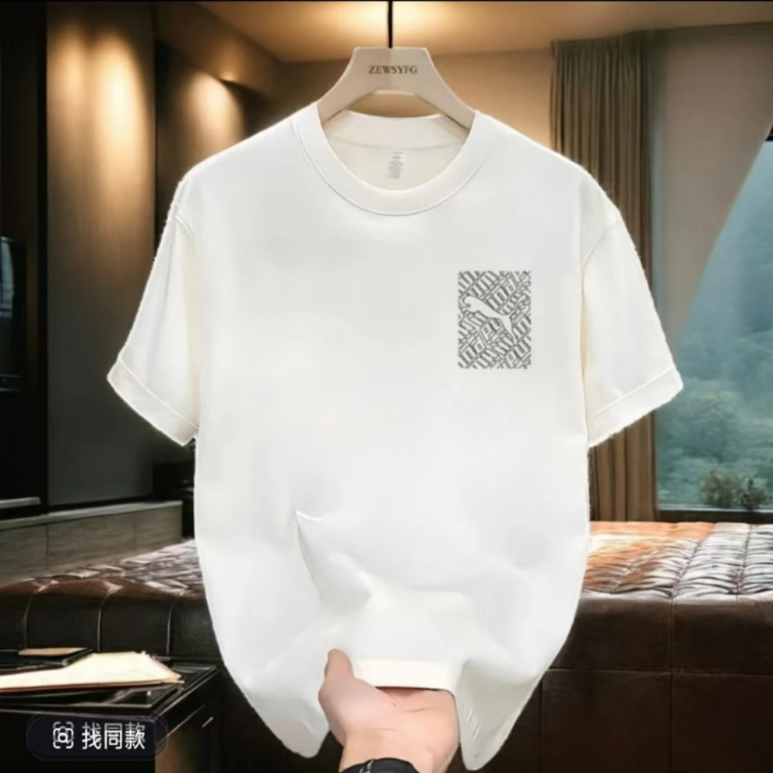 【一折粉丝福利】潮牌男女同款圆领百搭T恤