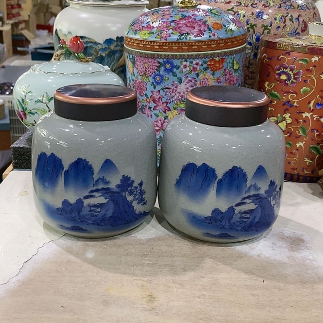 【闪购商品】罐茶叶罐陶瓷茶叶罐