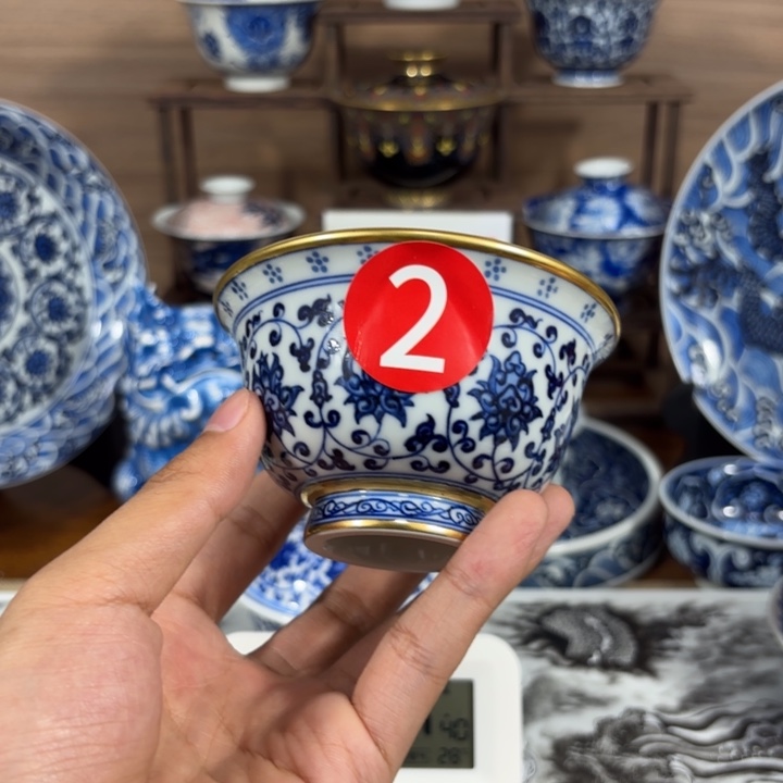 极***岩景德镇手工手绘陶瓷