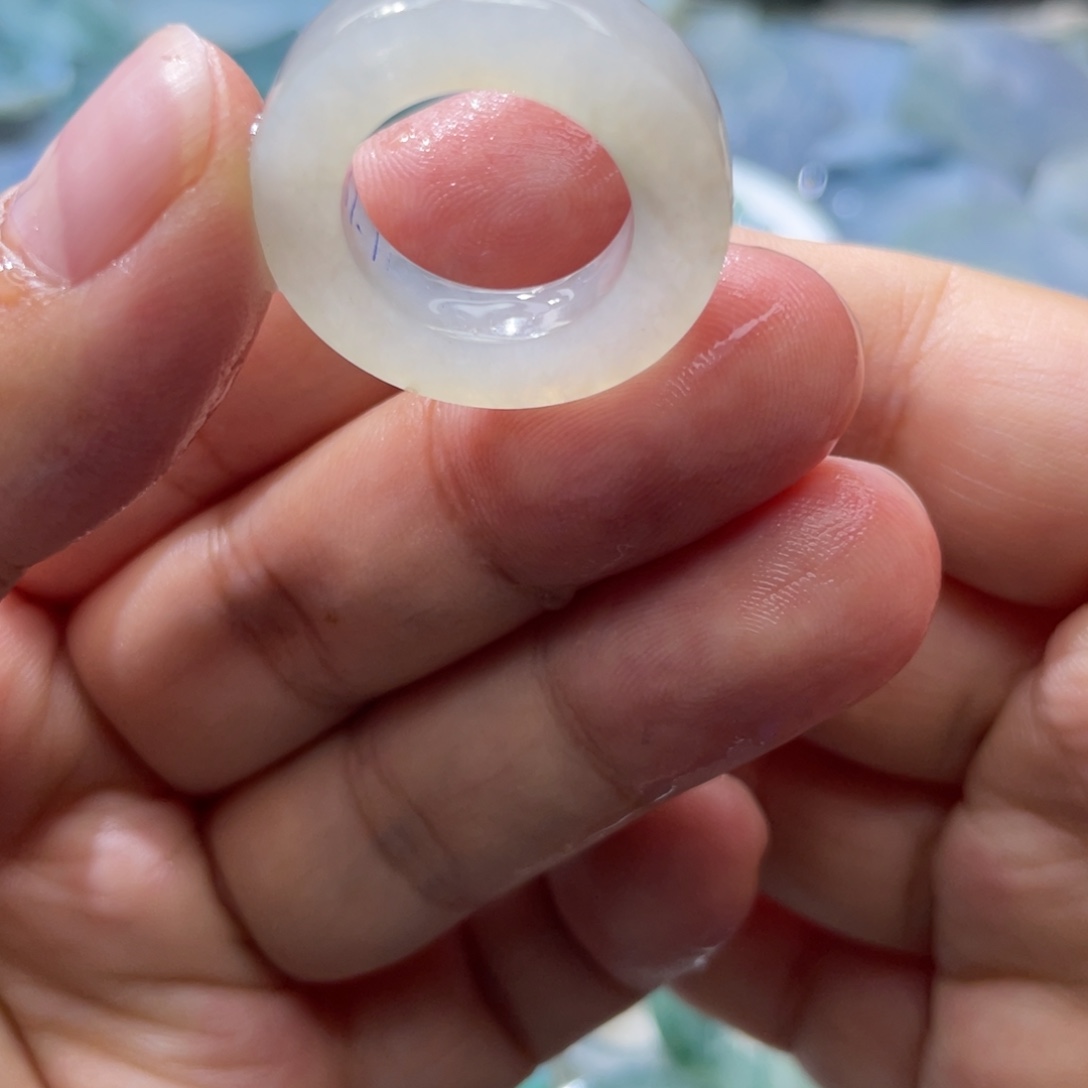 定制翡翠未镶嵌天然翡翠11-19冰咖