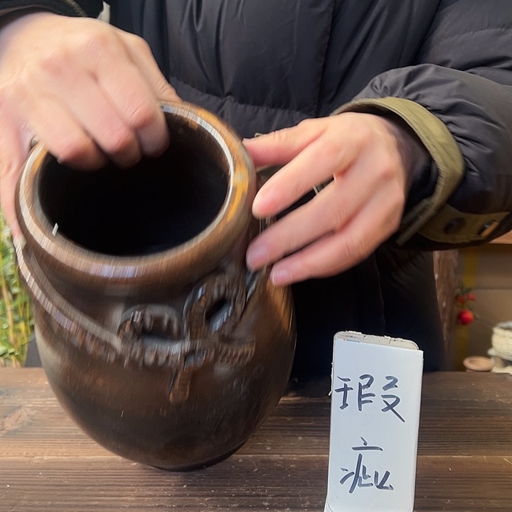 紫砂花盆无孔瑕疵408888888888