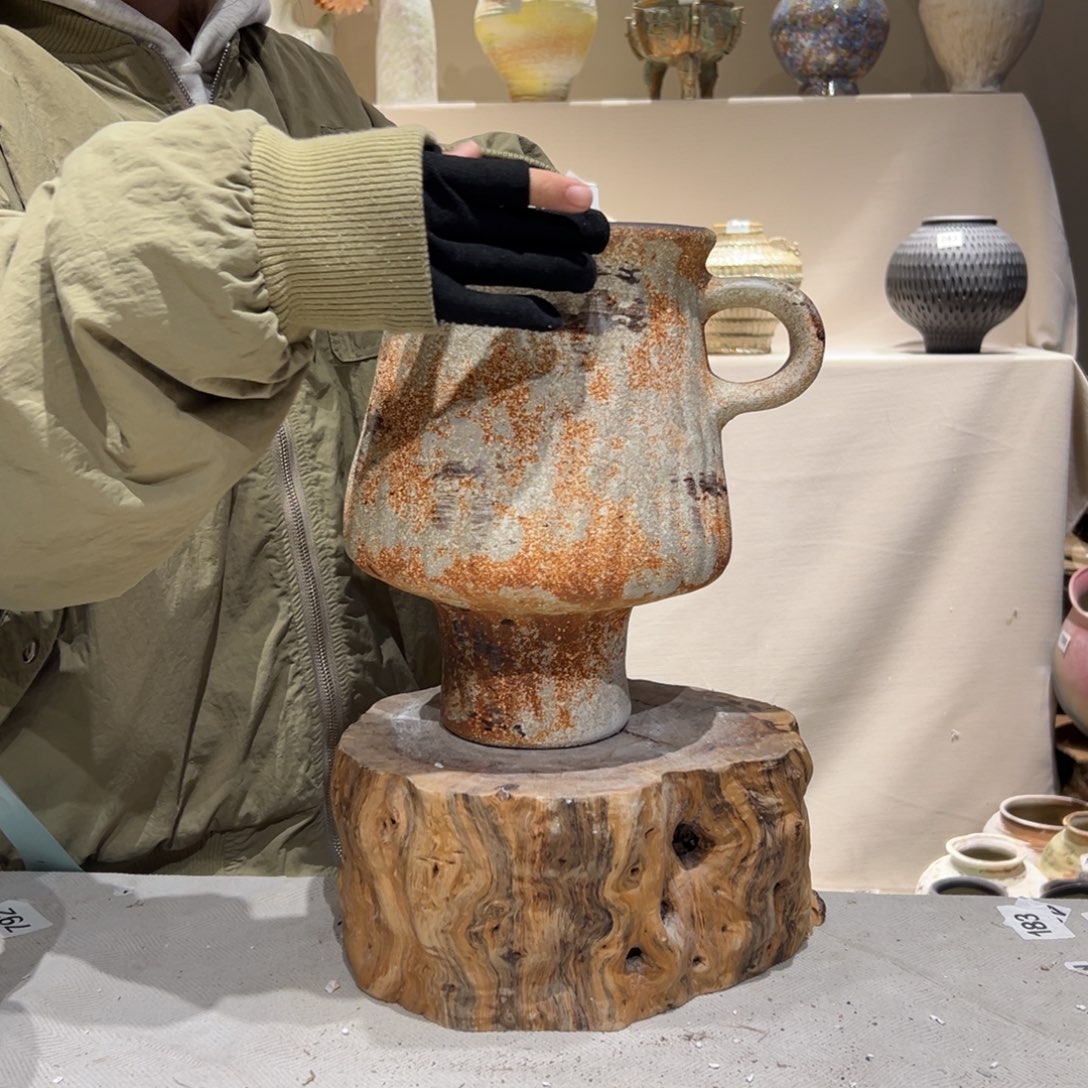 瓷60花瓶摆件花瓶摆件