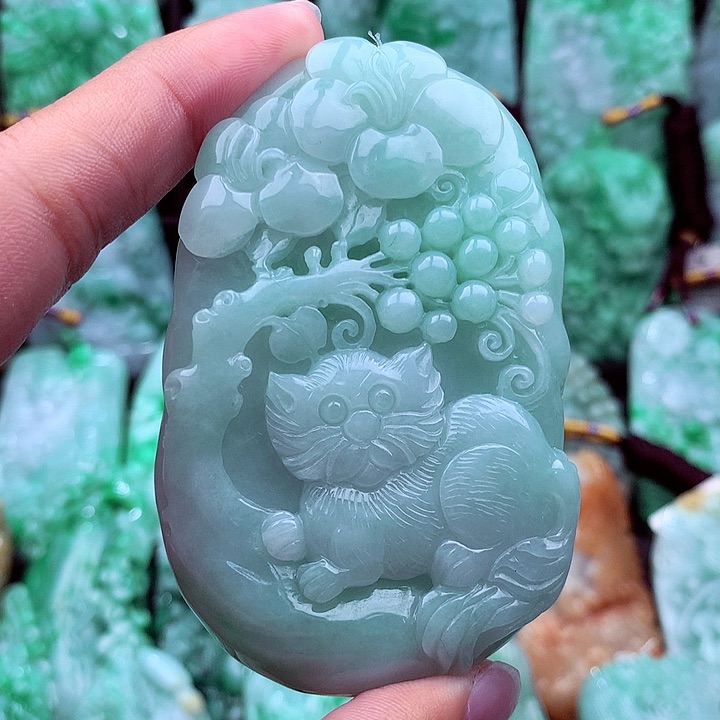 翡翠吊坠(不含链)未镶嵌