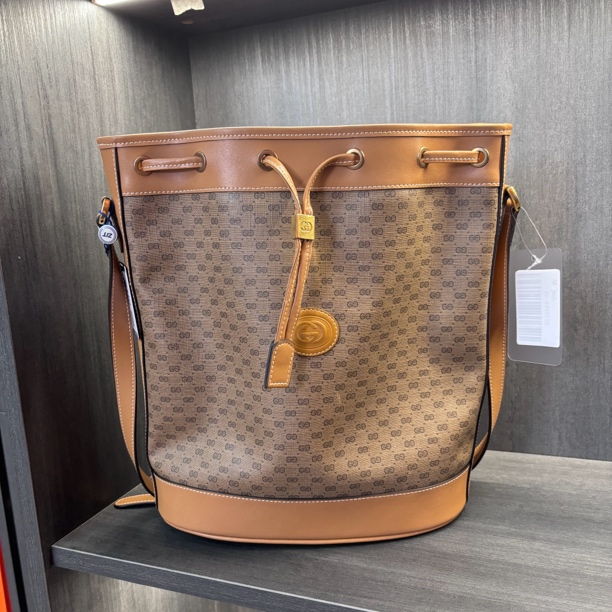 95新 GUCCI/古驰 兔兔奢/古驰水桶包/240619118