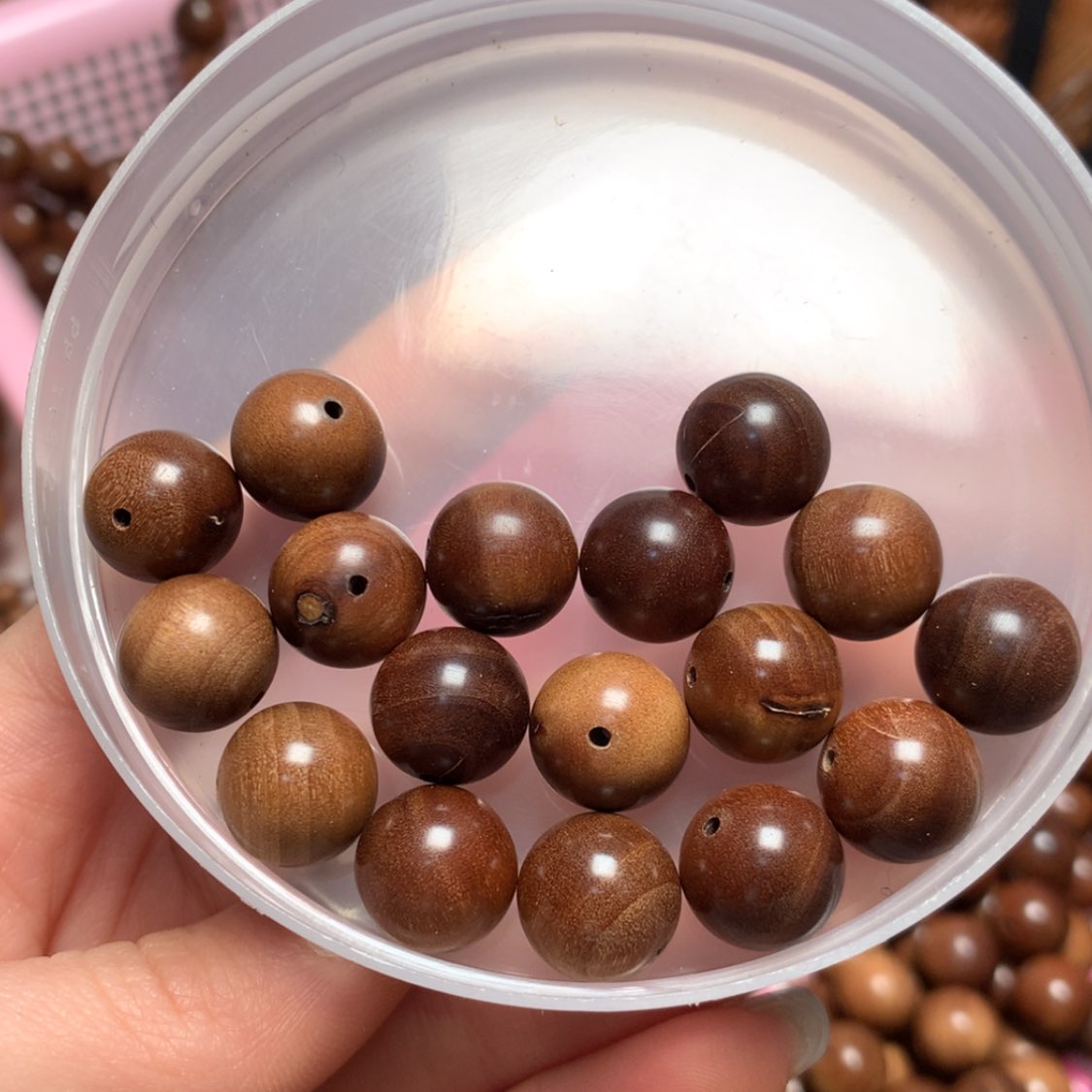 【闪购商品】檀香木手串/手链老山檀香12瑕疵