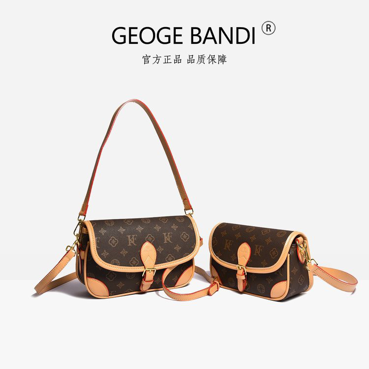 高级感气质包女款时尚手提单肩斜挎包简约法棍包休闲小方包3006