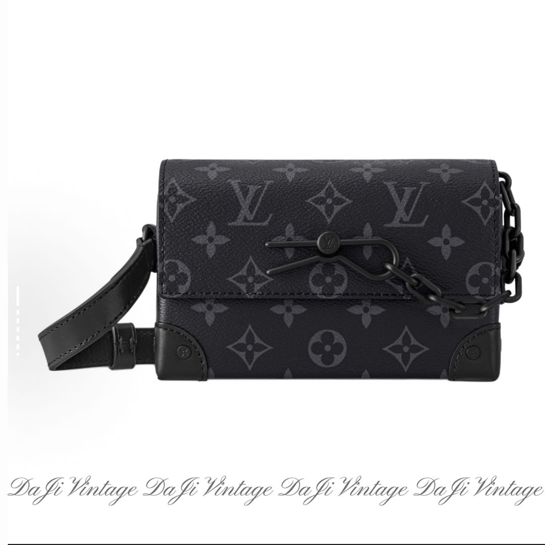 大吉中古/LV Steamer 黑老花盒子包