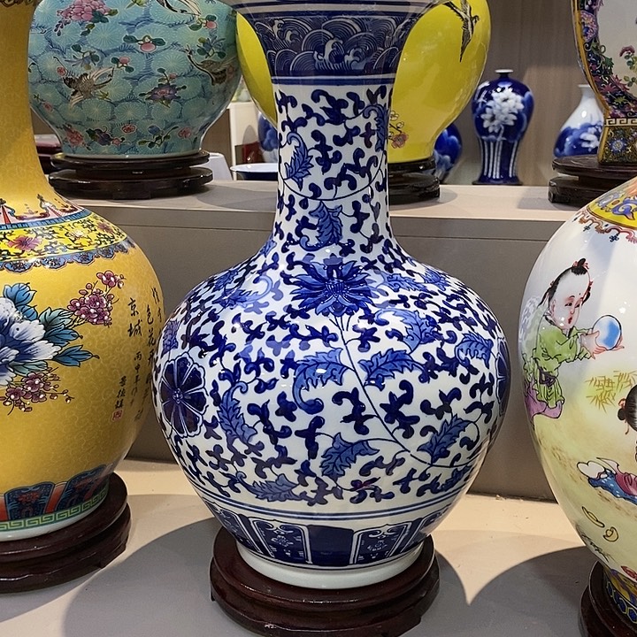 摆件陶景德镇市陶瓷35厘米