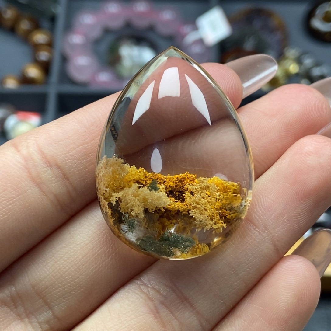 水晶幽灵吊坠未镶嵌