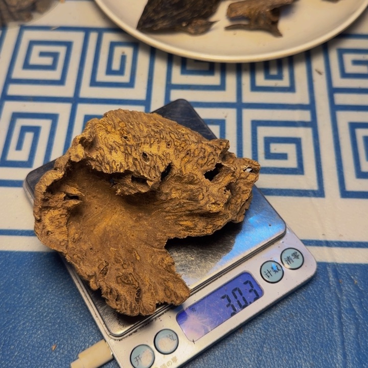 木释*慕手工艺雕塑根雕木方板材30克