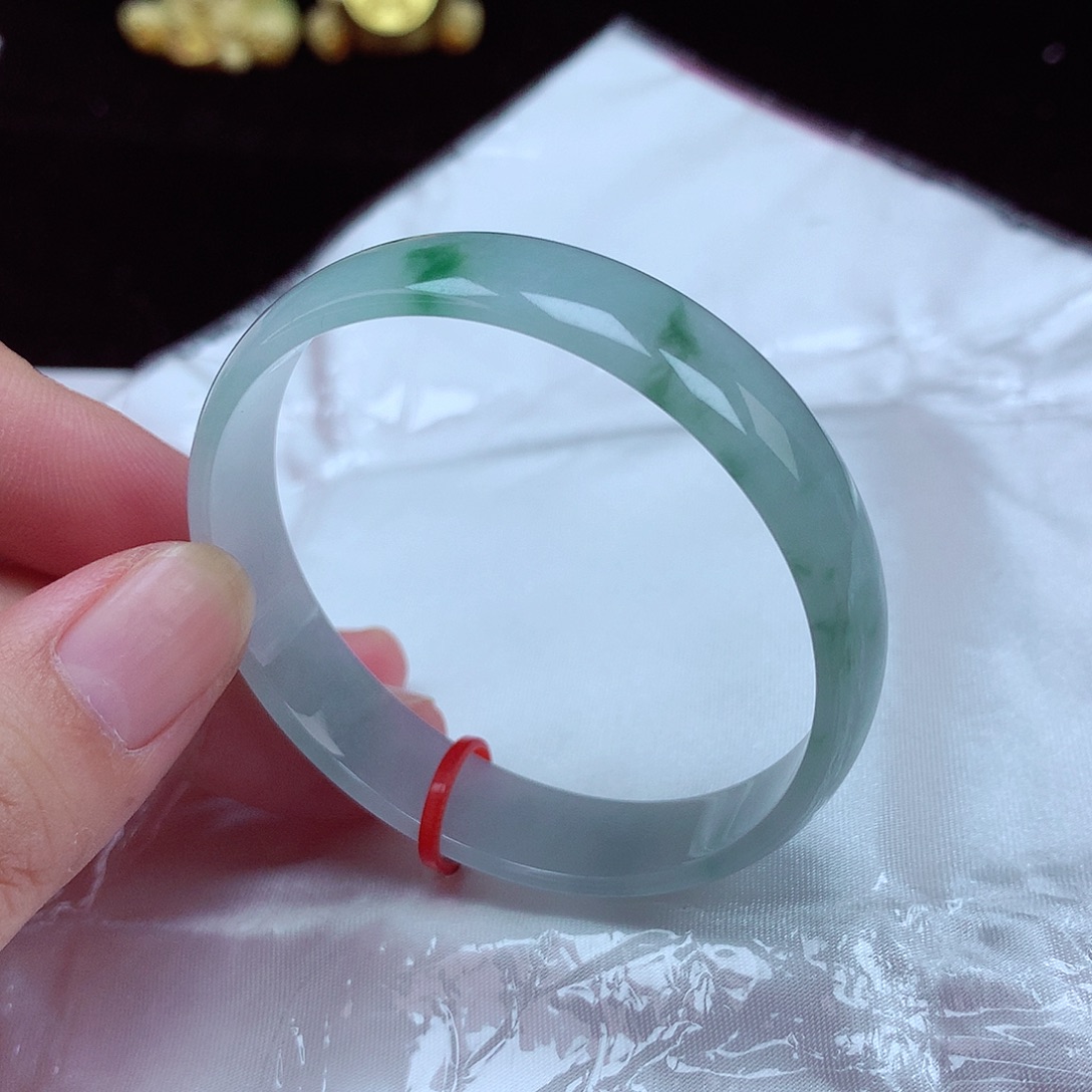 未镶嵌手镯翡翠51-52圈