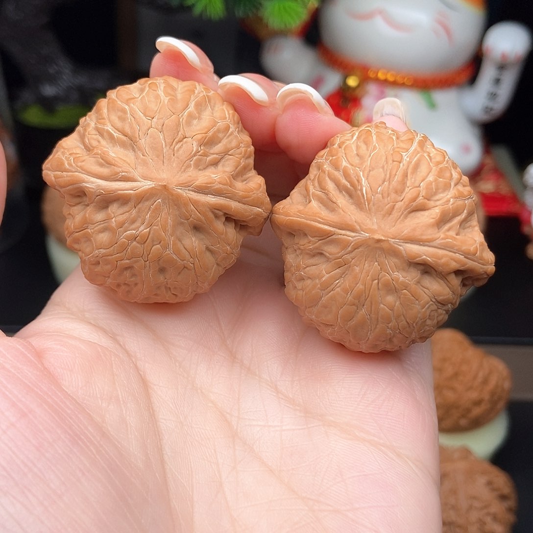 文玩核桃把件40铁锤