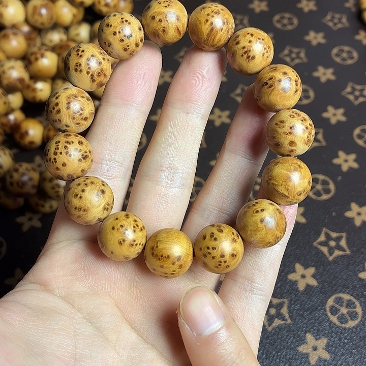 柏木（崖柏）手串/手链崖柏陈化天花板留疤15mm