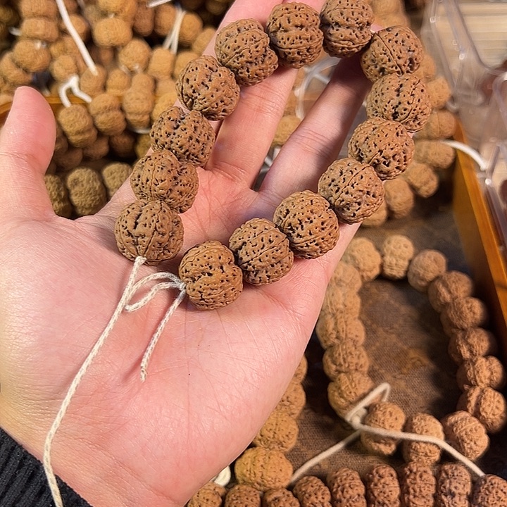 金刚菩提吊坠梁梅花定制同心同轴