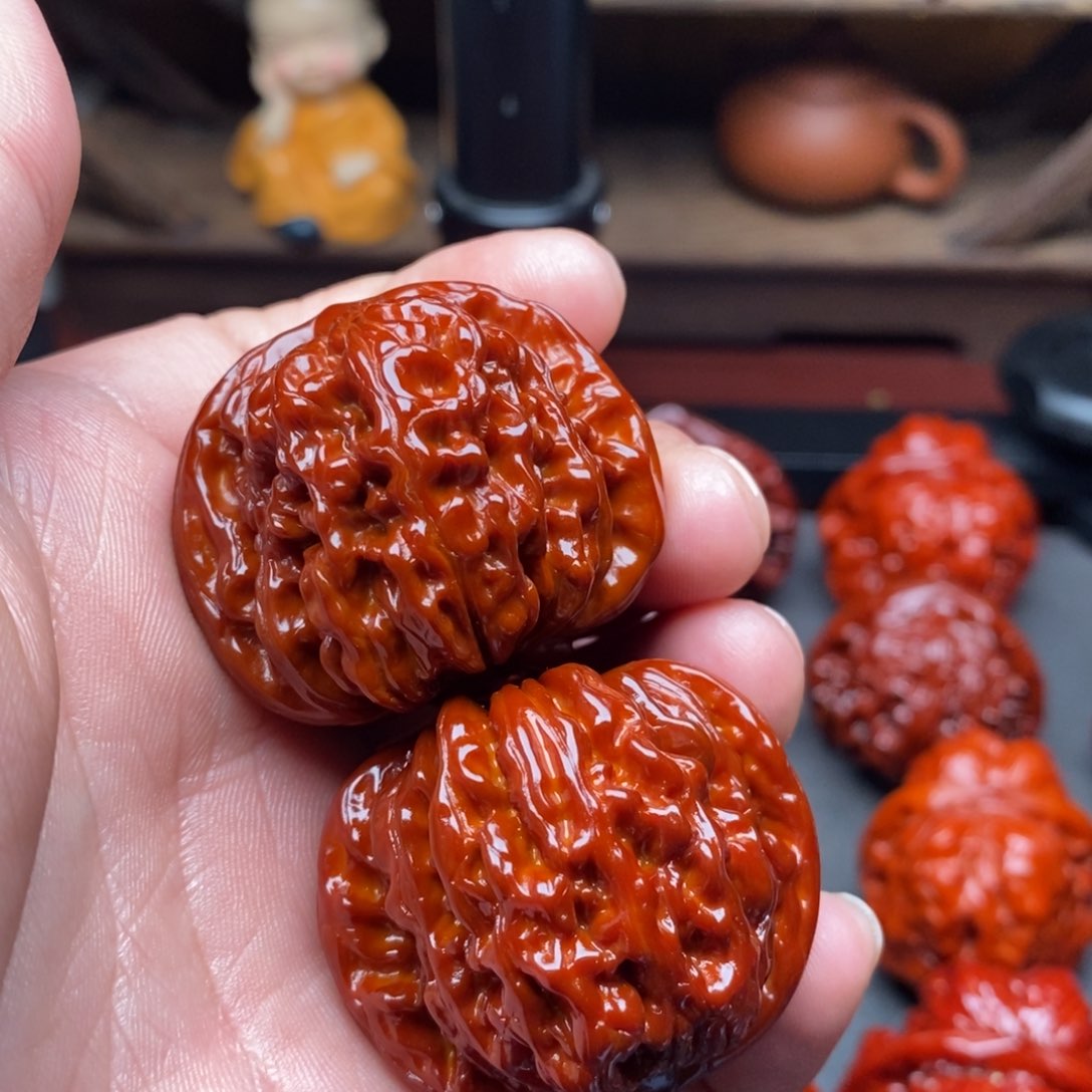 吊坠文玩核桃张**·39四座楼