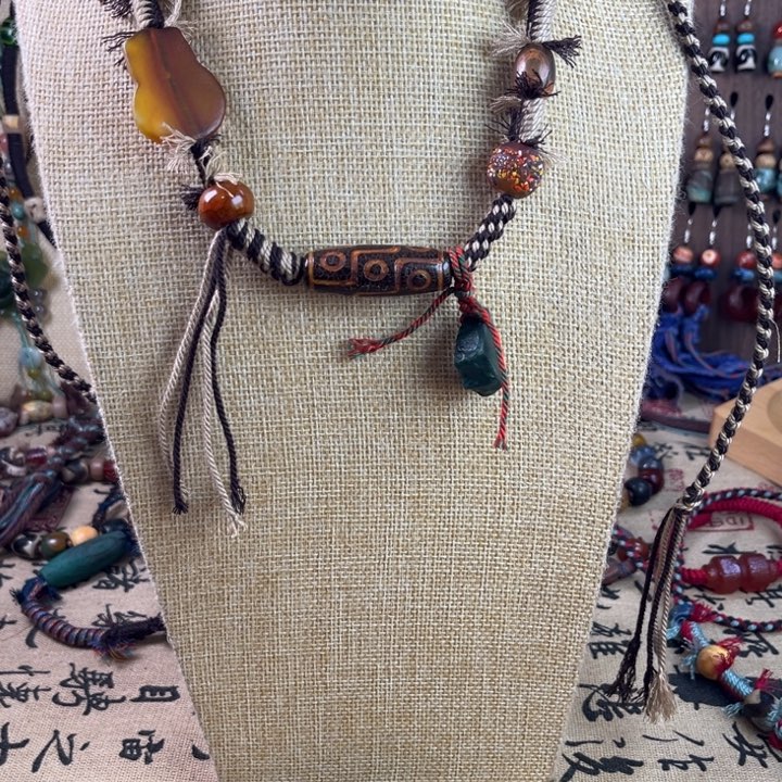 玛瑙/玉髓未镶嵌颈饰