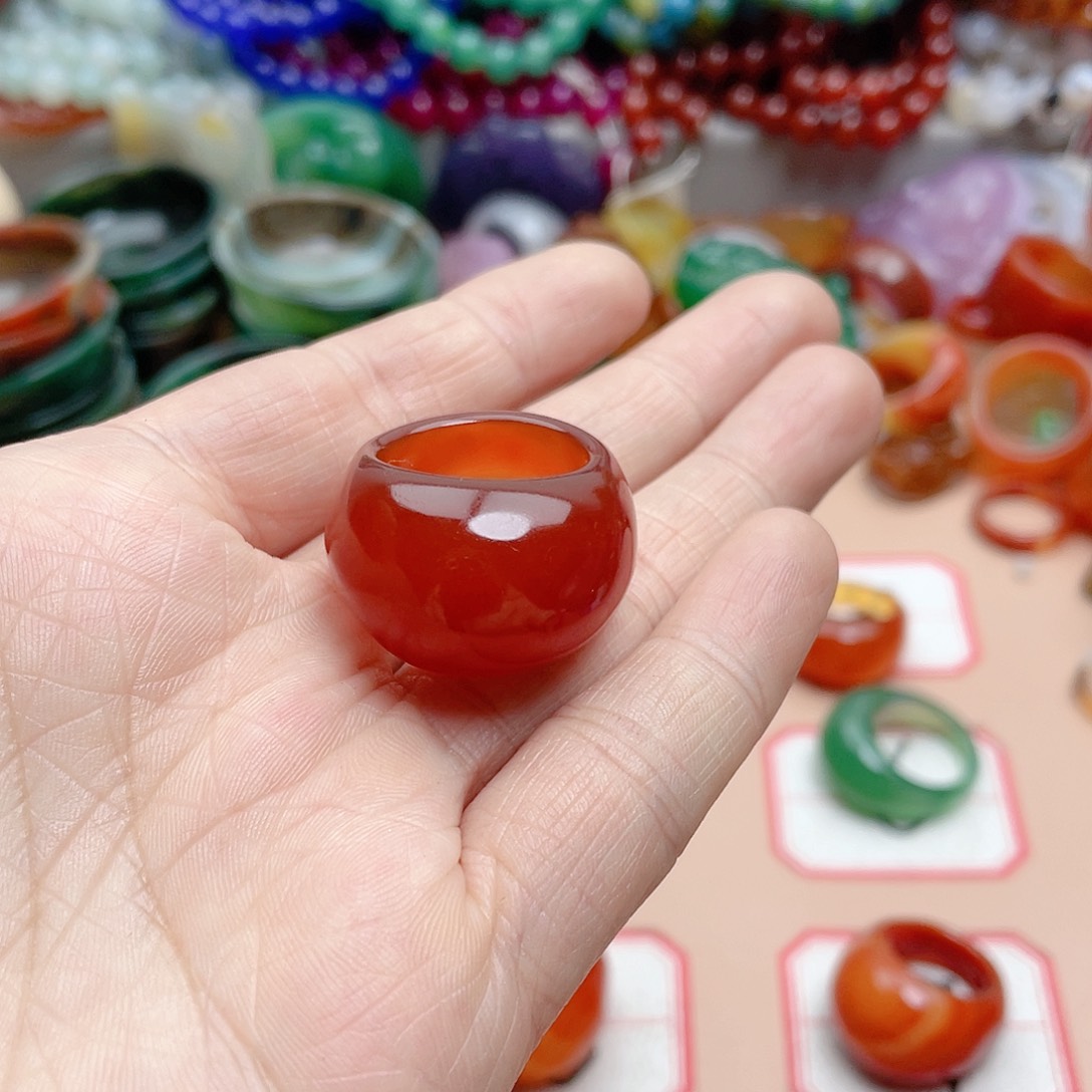 玛瑙/玉髓颈饰合金夜*