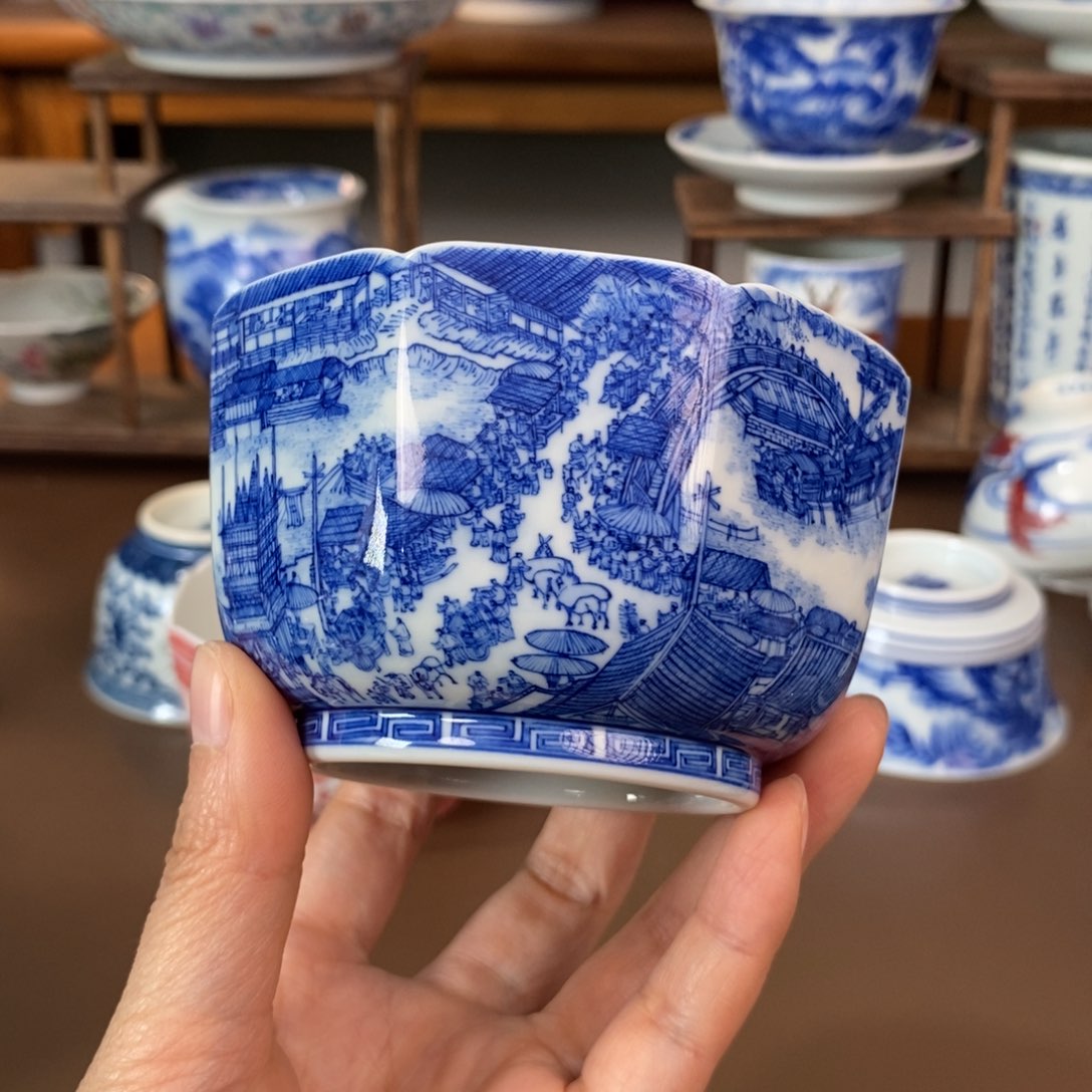 天****ᴳ景德镇陶瓷手工手绘