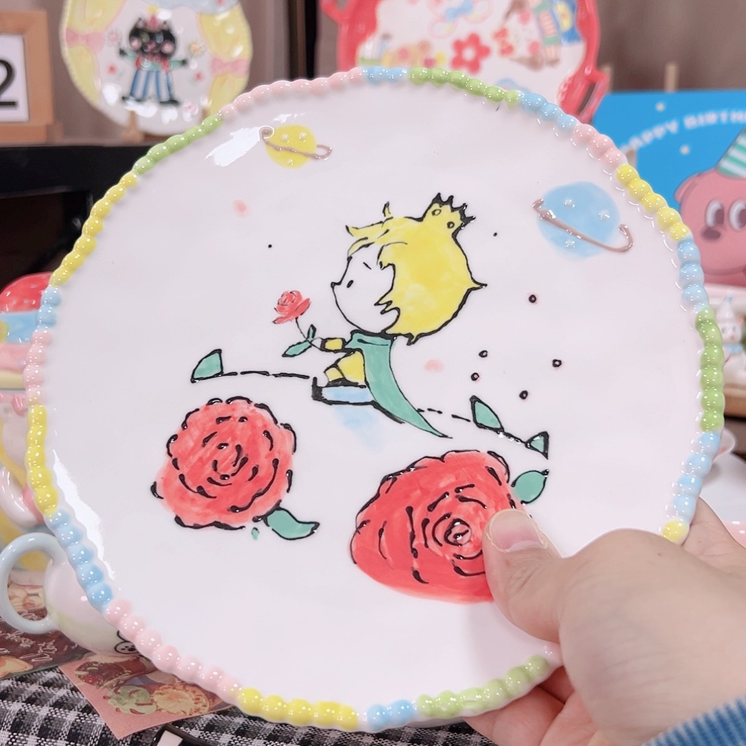 可爱陶瓷高温手作