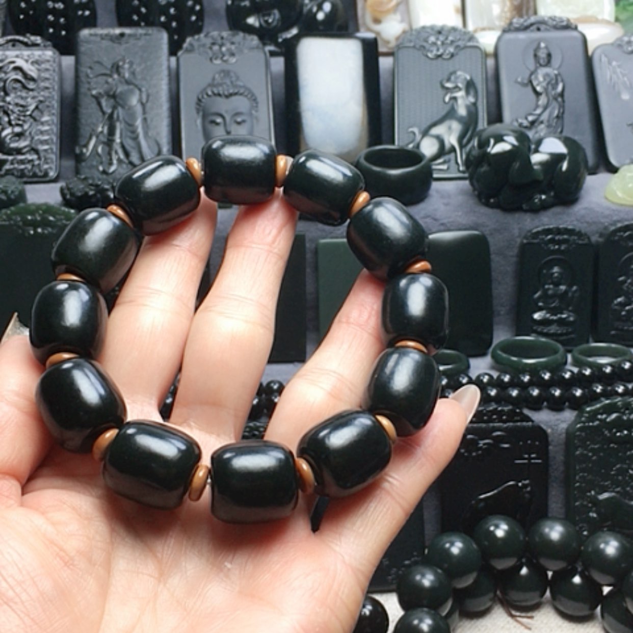 【闪购商品】和田玉手串未镶嵌