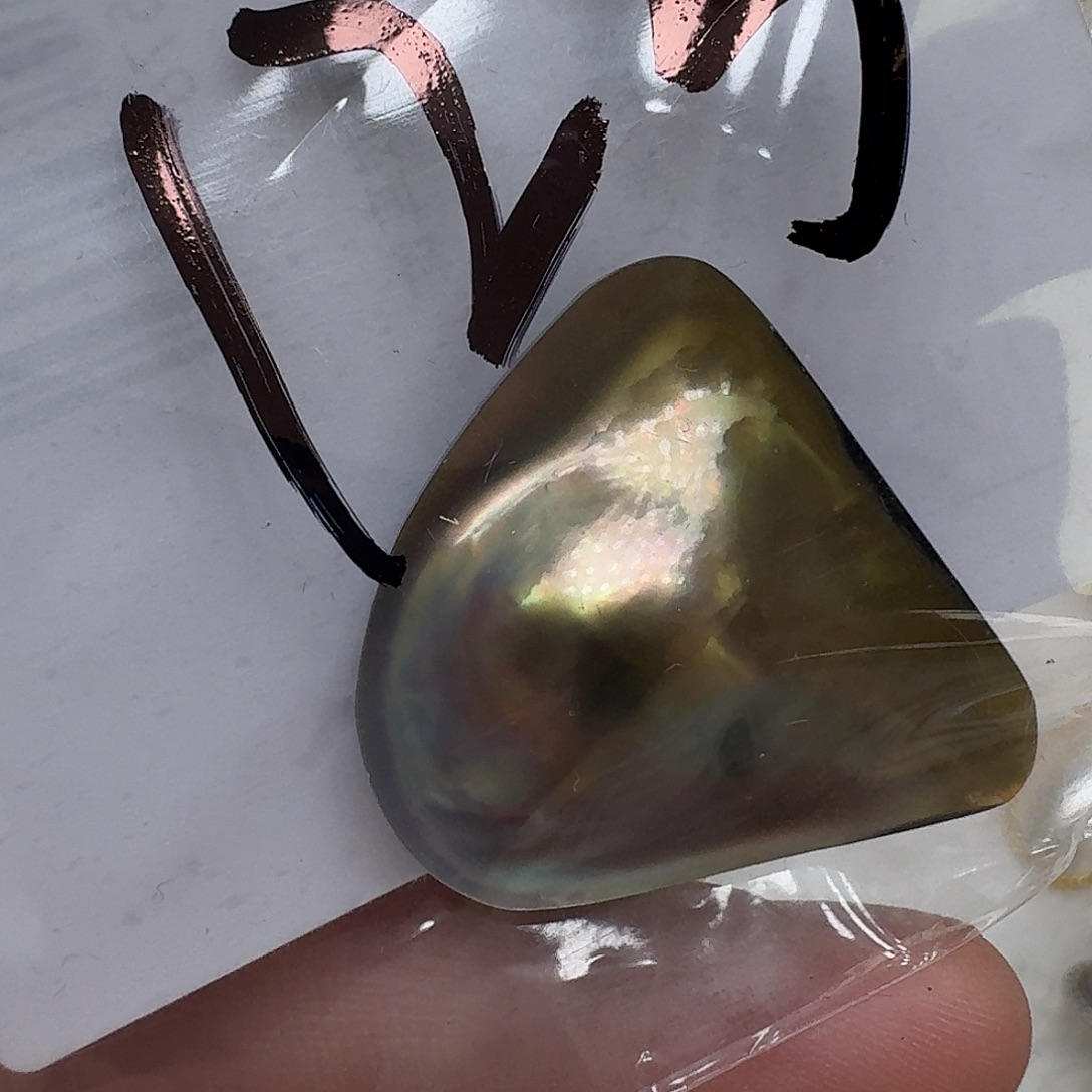 拼合珍珠（马贝珠）未镶嵌颈饰123