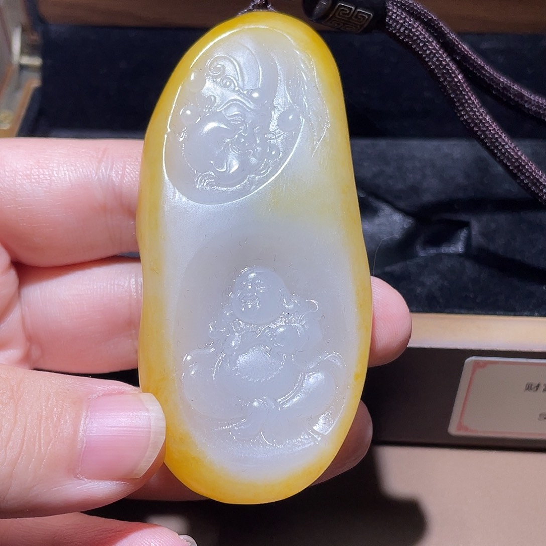 和田玉颈饰未镶嵌Z6